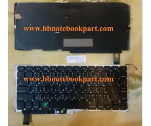Macbook (Apple) Keyboard คีย์บอร์ด Pro 15' A1286 ภาษาไทย อังกฤษ